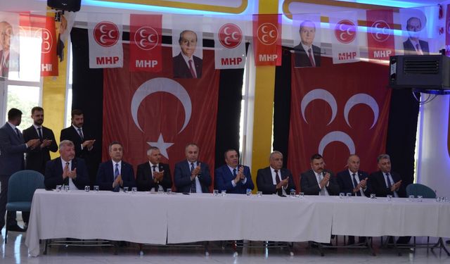 MHP Dodurga İlçe Başkanlığına Bekir Yarbaşı yeniden seçildi