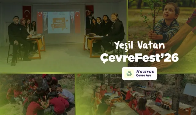 Okullarda Haziran teması 'Çevre'