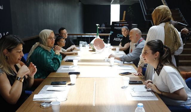 Samsun Kültür Yolu Festivali'nde çini sanatı tanıtıldı