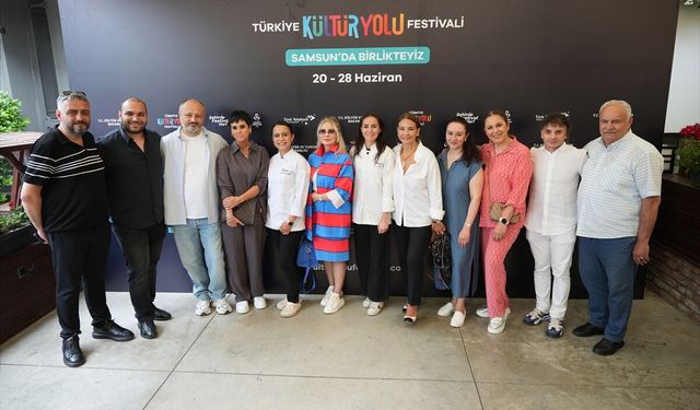 Samsun'un yöresel lezzetleri Kültür Yolu Festivali'nde ilgi gördü