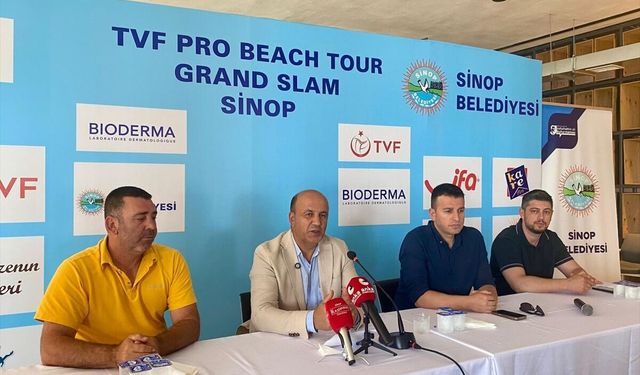 Sinop Uluslararası Plaj Voleybolu'na ev sahipliği yapacak