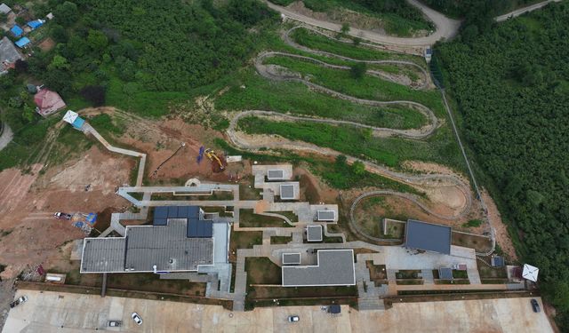 Trabzon'da 850 metrelik dağ kızağı tesisi temmuzda hizmete girecek