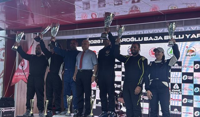 Türkiye Baja Şampiyonası'nın 3. ayağı, Bolu'da tamamlandı