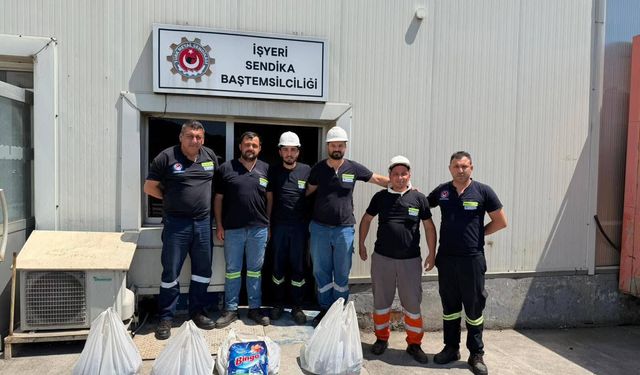 İŞÇİYE DETERJAN DESTEĞİ