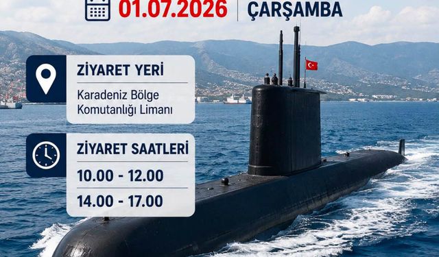 TCG PREVEZE DENİZALTISI ZİYARETÇİLERİNİ BEKLİYOR