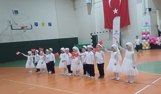Yeniçağa'da 4-6 Yaş Kur'an Kursu kapanış programı düzenlendi