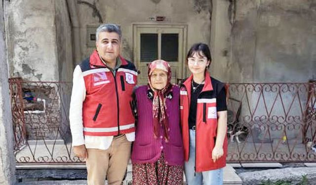 ŞEHİT ANNESİ YÜKSEL BIRAK'A ANLAMLI ZİYARET