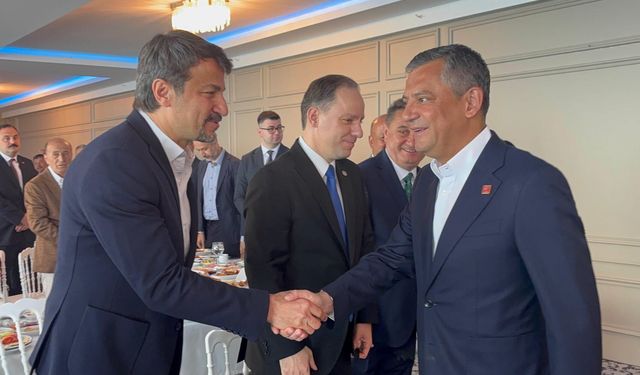 ÖZEL'İN VEDASINDA 2 ZONGULDAK'LI VEKİL DE YER ALDI