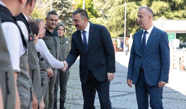 BÖLGEDEKİ ORMANCILIK HİZMETLERİ GÖRÜŞÜLDÜ
