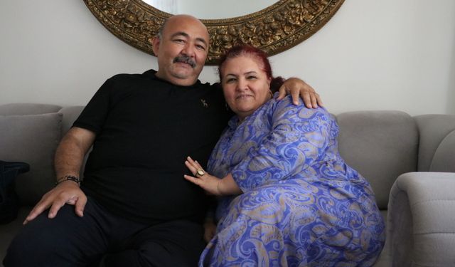 BÖBREĞİYLE HAYATA TUTUNDUĞU EŞİNE MİNNETTAR
