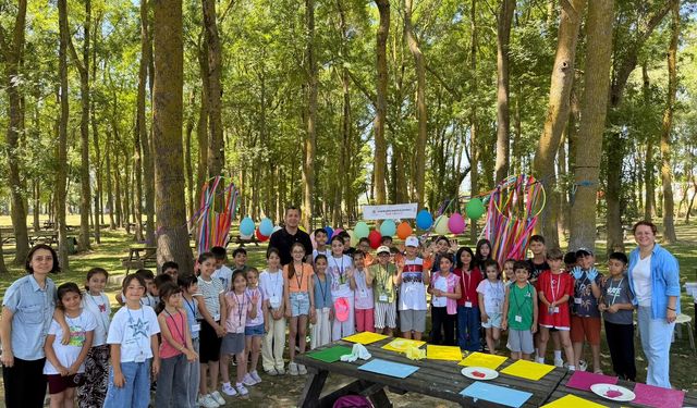 Alaçam'da açılan yaz kurslarında 220 öğrenci eğitim alıyor