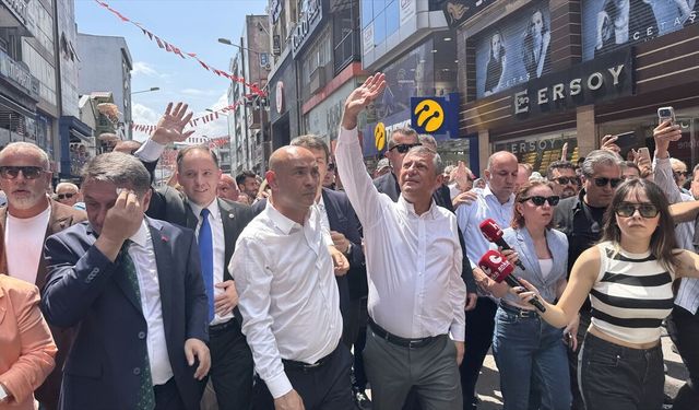 ÖZGÜR ÖZEL, ZONGULDAK'TA...