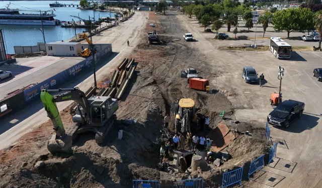 İlkadım atık su kolektör hattı hizmete alındı