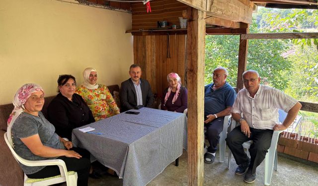 Niksar Kaymakamı Perçi ziyaretlerini sürdürüyor
