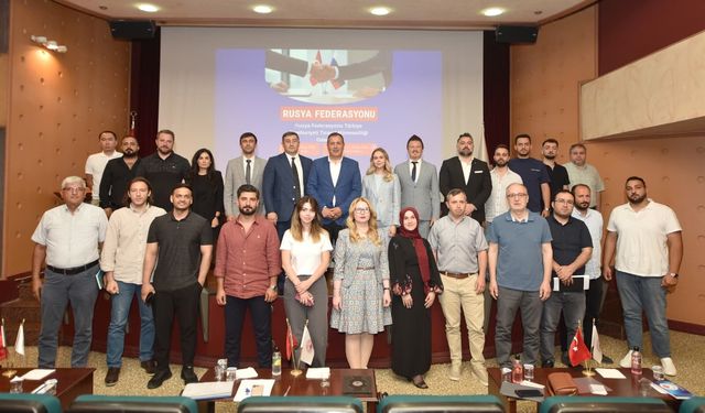 Rusya ticaret heyeti Trabzon'da iş dünyasıyla buluştu