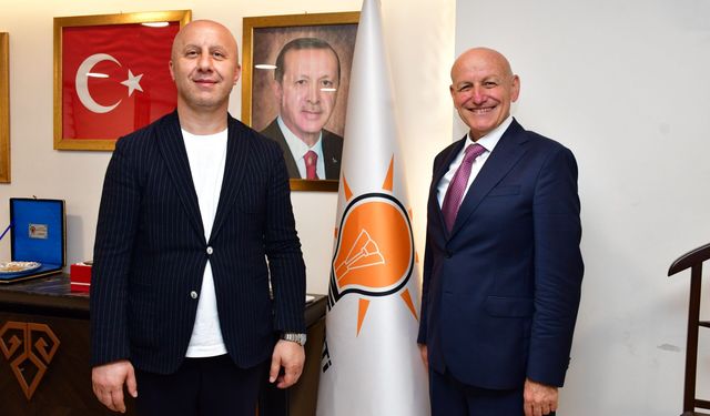 Terme Belediye Başkanı Kul'dan AK Parti İlçe Başkanlığına atanan Ertan'a ziyaret