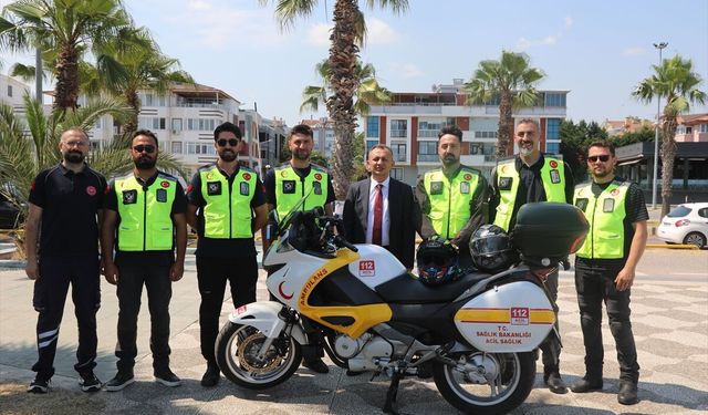 Yoğun trafikte hastalara ilk müdahaleyi motosikletli sağlık ekibi yapacak