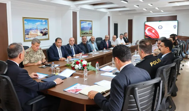 Ağrı Valiliği'nde Spor Güvenliği Zirvesi