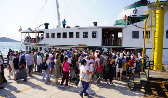 Büyükada seferleri yazın gözdesi oldu