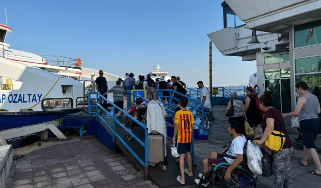 İZDENİZ'in hafta sonu günübirlik seferlerine yoğun ilgi