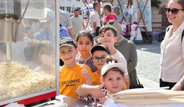 Kütahya Germiyan Sokak çocuklarla şenlendi