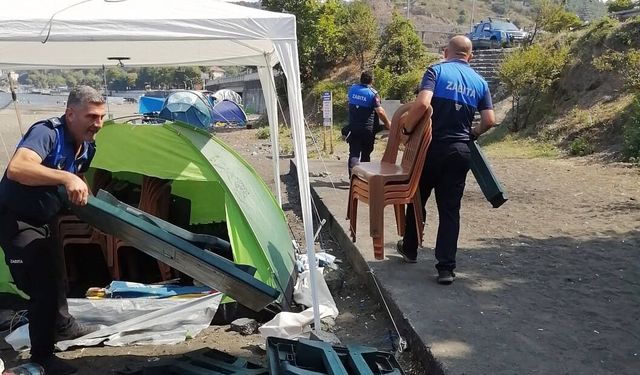 PLAJLAR BÖLGESİNDE İŞGALE GEÇİT YOK