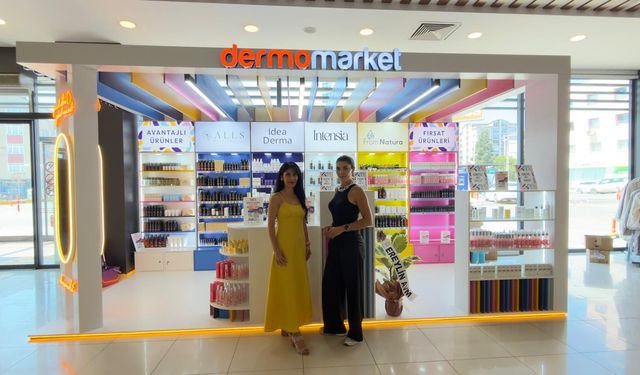 EREYLİN'DE DERMO MARKET HİZMETE GİRDİ