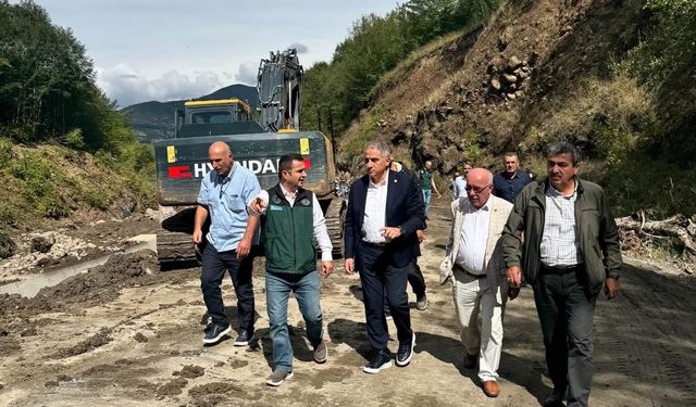 BİN METRE UZUNLUĞUNDA, İNCELEDİLER...