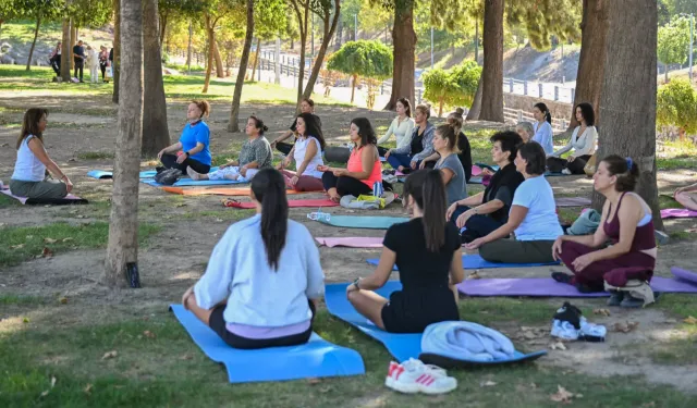Bornova'da kadınlar sağlık ve huzur için bir araya geldi
