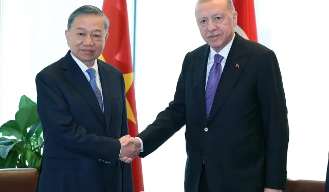 Cumhurbaşkanı Erdoğan, Vietnam Devlet Başkanı ile görüştü