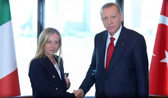 Cumhurbaşkanı Erdoğan'dan Meloni'ye tebrik
