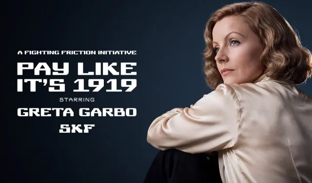 Greta Garbo geri döndü: SKF'nin sürtünmenin üstesinden gelme girişiminde başrolü oynuyor