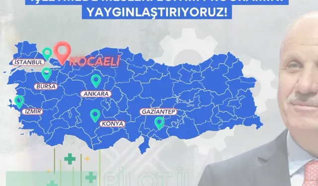 İşletmede mesleki eğitim programı yaygınlaşıyor... Niteliksel dönüşüm zincirinin yeni halkası Kocaeli