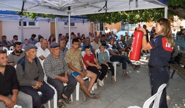 İzmir'de kırsal mahalleler yangına karşı güçleniyor