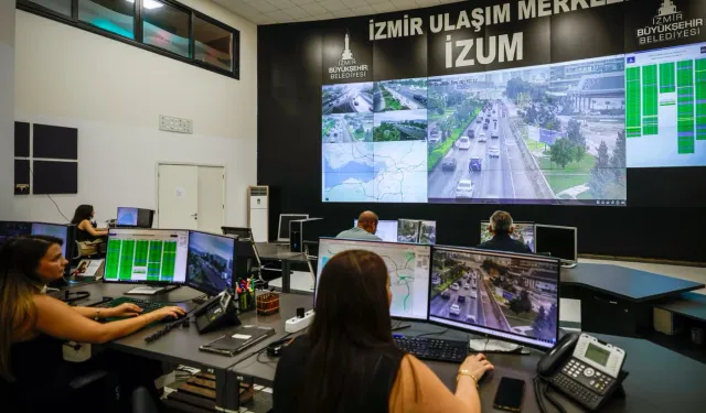 Okul trafiği İZUM'un yakın takibinde