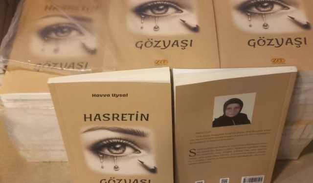 KIZI İÇİN ŞİİR KİTABI YAZDI…