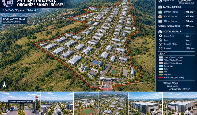 AYDINLAR OSB'DE SAVUNMA SANAYİ HEDEFİ