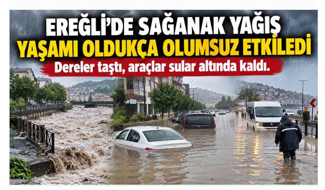 YOLLAR GÖLETE DÖNDÜ