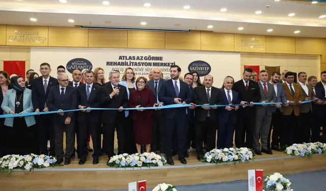 Gaziantep'te Atlas Az Görme Rehabilitasyon Merkezi hizmete açıldı
