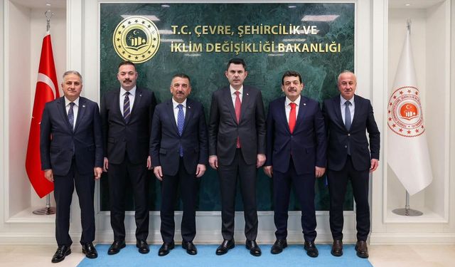ZONGULDAK HEYETİ BAKAN KURUM’U ZİYARET ETTİ