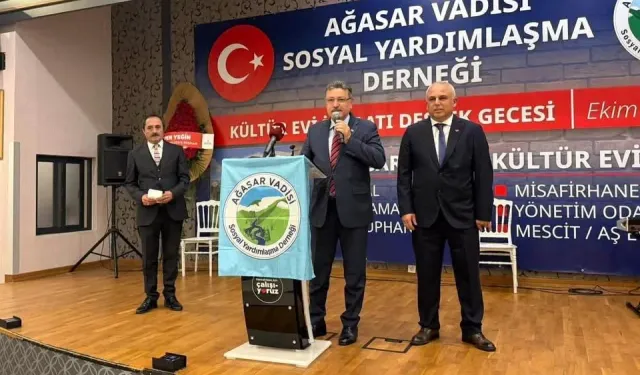 Trabzon'da Başkan Genç'ten Ağasar Kültür Evi'ne destek