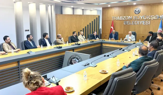 Trabzon'un vizyon projeleri Umman heyetine tanıtıldı