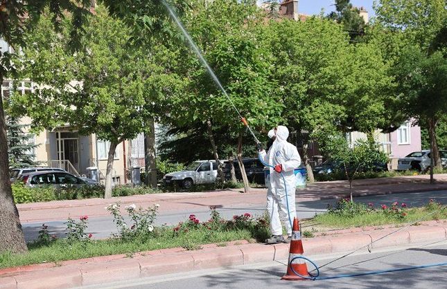 SARIKORKMAZ'DA İLAÇLAMA TALEBİ