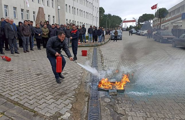 'YANGIN BİLİNCİ' ANLATILDI