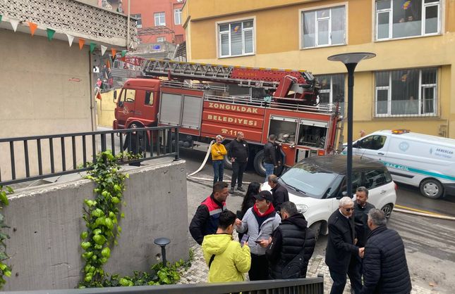 YANGINDA MAHSUR KALDI, SON ANDA KURTARILDI