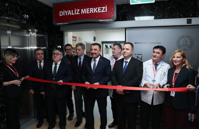 DİYALİZ MERKEZİ YENİLENEN YÜZÜ İLE HİZMETE GİRDİ