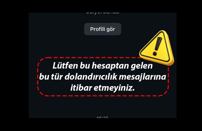 "TAMAMEN KÖTÜ NİYETLİ SAHTE HESAP"