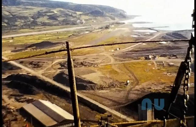 1970 YIL KARADENİZ EREĞLİ'DE HAVALİMANI...