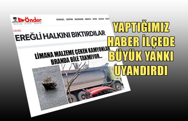 ‘HAFRİYAT KAMYONLARI, SABRIMIZ TAŞMAK ÜZERE’