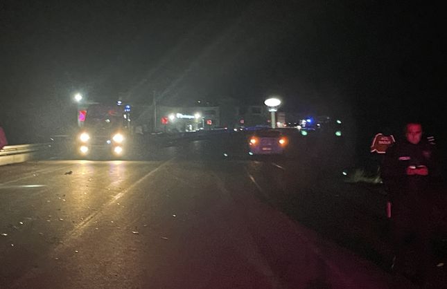 FECİ KAZA: YAYA HAYATINI KAYBETTİ